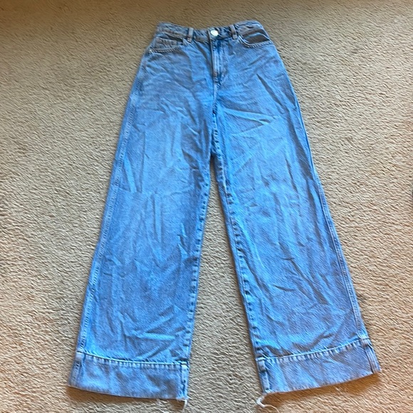 garage denim wide leg pants sixe small - Picture 2 of 6